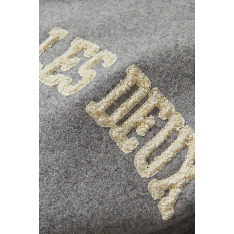 Les Deux - Logo Varsity Jacket in Wool-blend