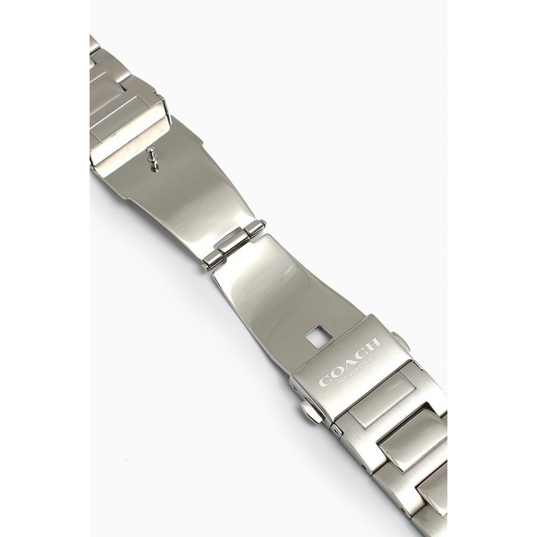 Coach - Apple Watch® Stainless Steel Strap, 38mm
