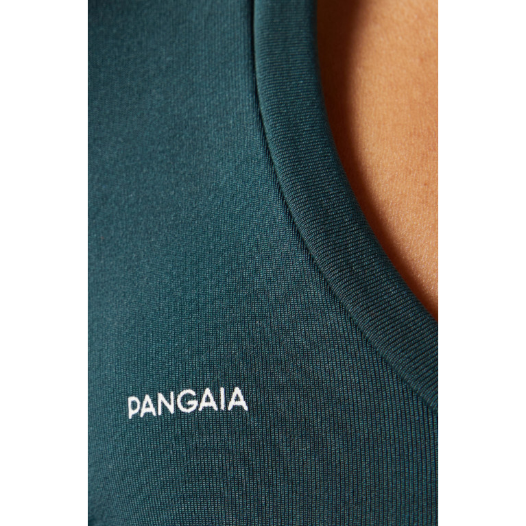Pangaia - Activewear Crop Long Sleeve Top Foliage Green