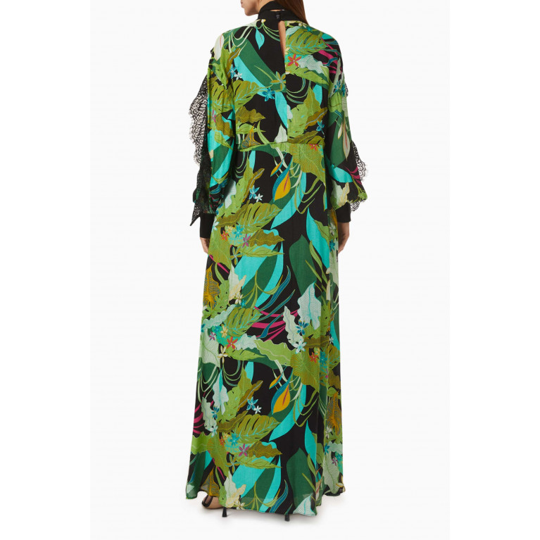 Gizia - Ruffle Printed Dress