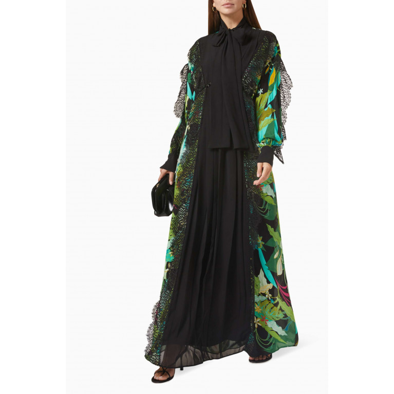 Gizia - Ruffle Printed Dress