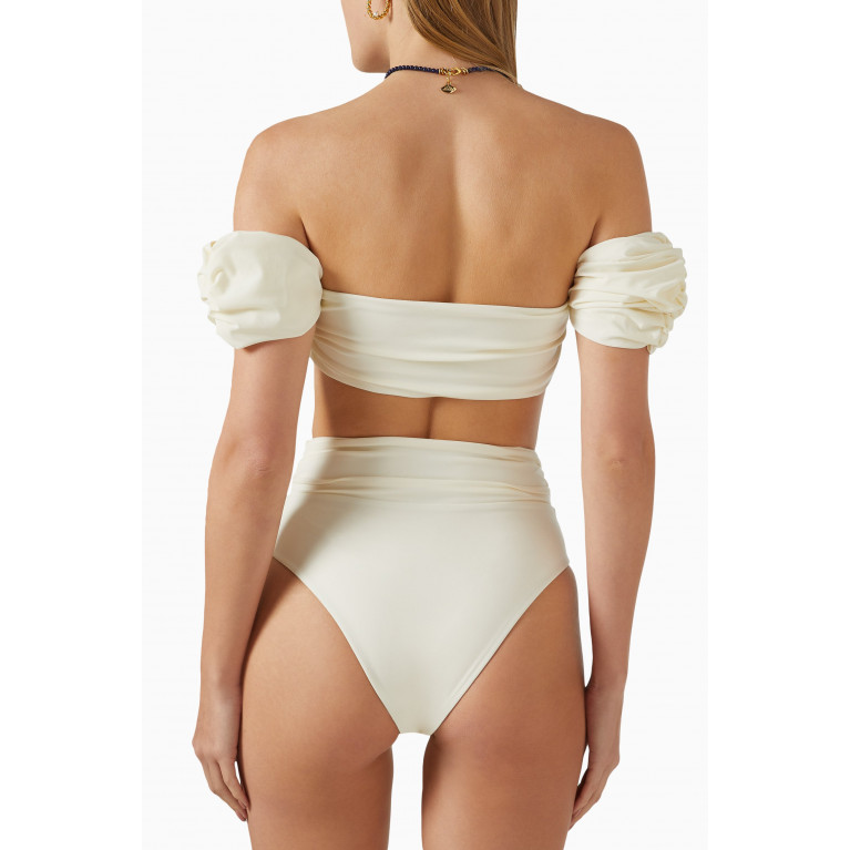 MORÉ NOIR - Iris Bikini Set in Stretch-ECONYL