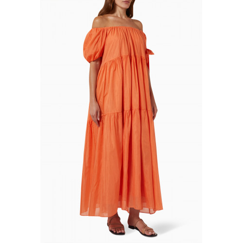 MORÉ NOIR - Joanne Dress in Cotton & Silk Blend