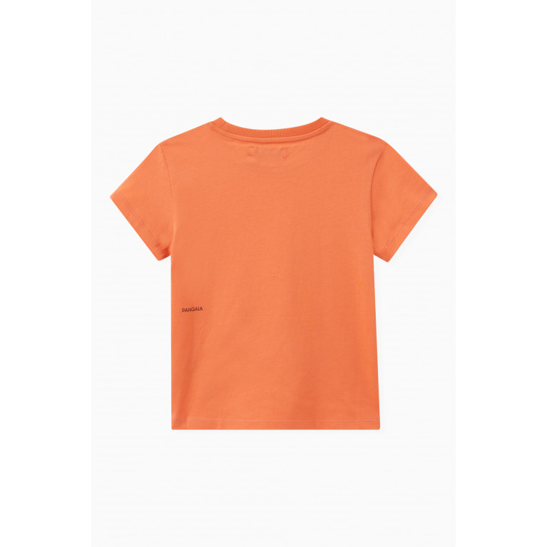 Pangaia - Planet 365 T-shirt in Organic Cotton Orange