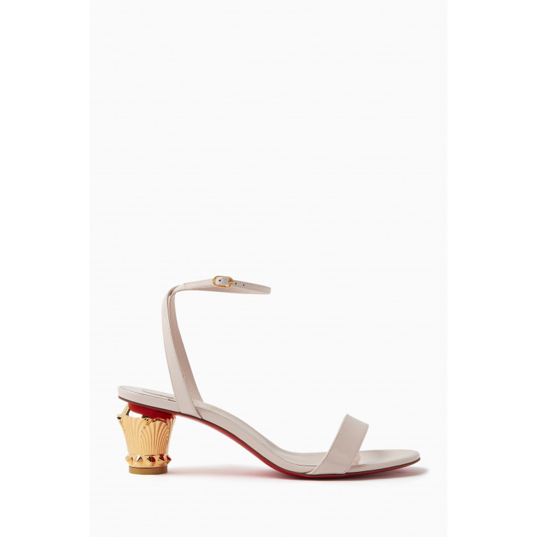 Christian Louboutin - Lipsta Queen 55 Sandals in Patent Leather