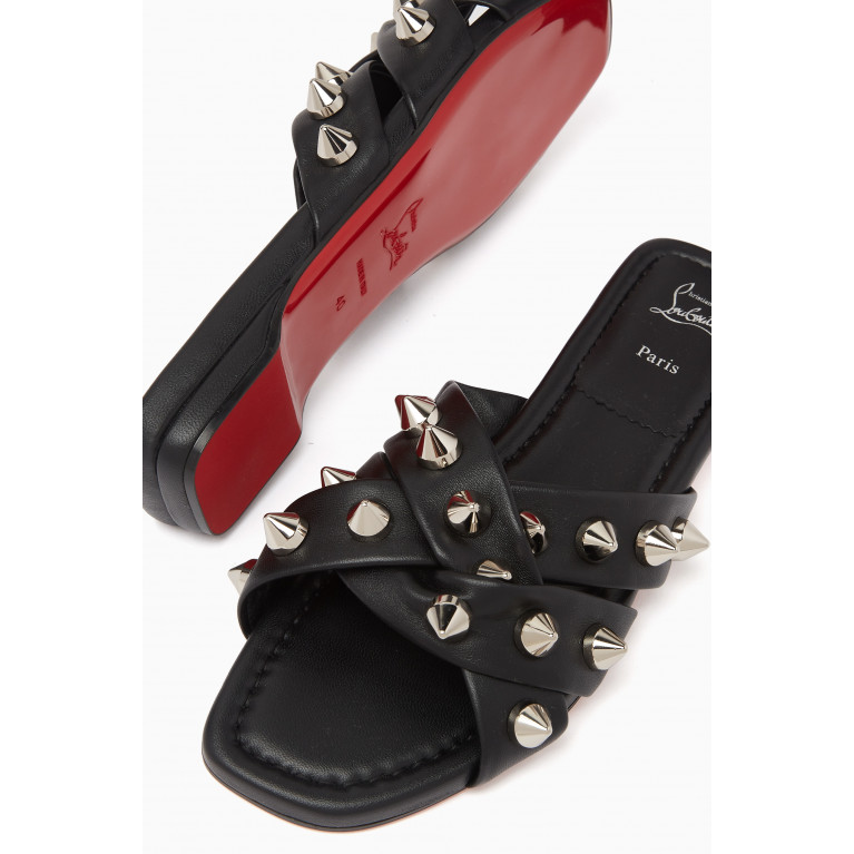 Christian Louboutin - Miss Spika Flats in Nappa Leather