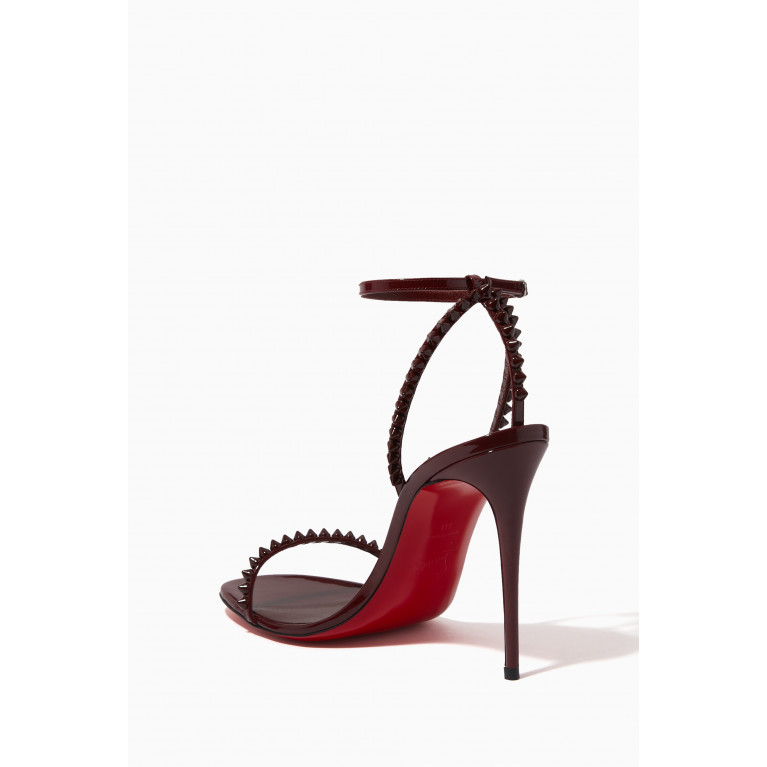 Christian Louboutin - So Me 100 Sandals in Patent Leather