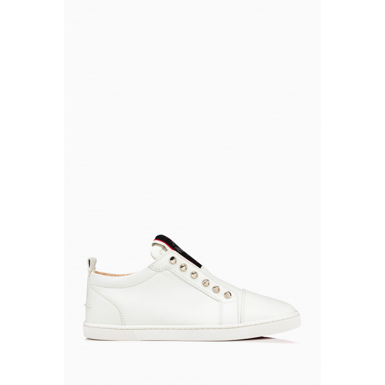 Christian Louboutin - F.A.V. Fique A Vontade Slip-on Sneakers in Leather