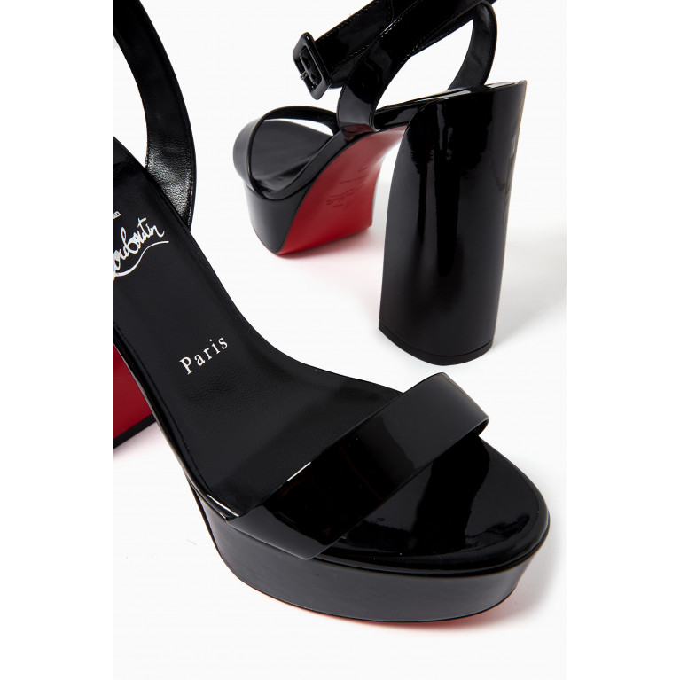 Christian Louboutin - Movida Sabrina 130 Platform Sandals in Patent Leather