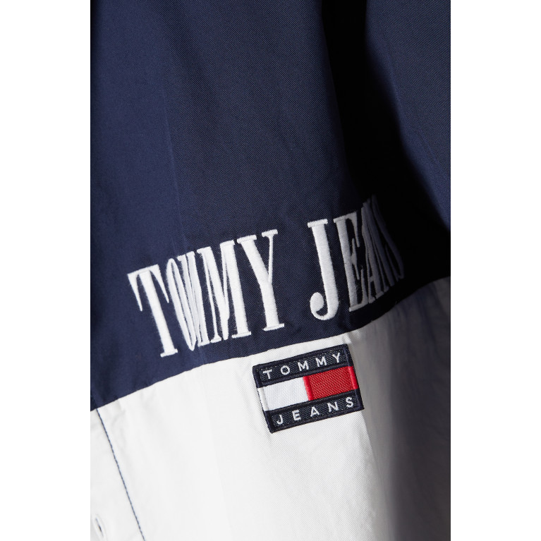Tommy Jeans - TJM Archive Colour-block Shirt in Cotton