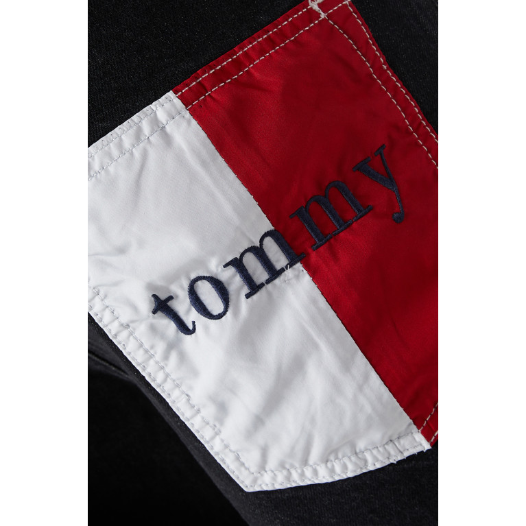 Tommy Jeans - Logo Wide-leg Jeans in Stretch Recycled Cotton