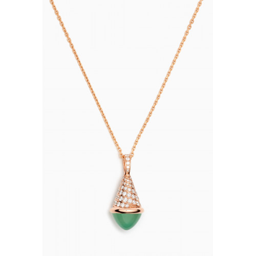 Korloff - Montmartre Pendant with Chrysoprase & Diamonds Green