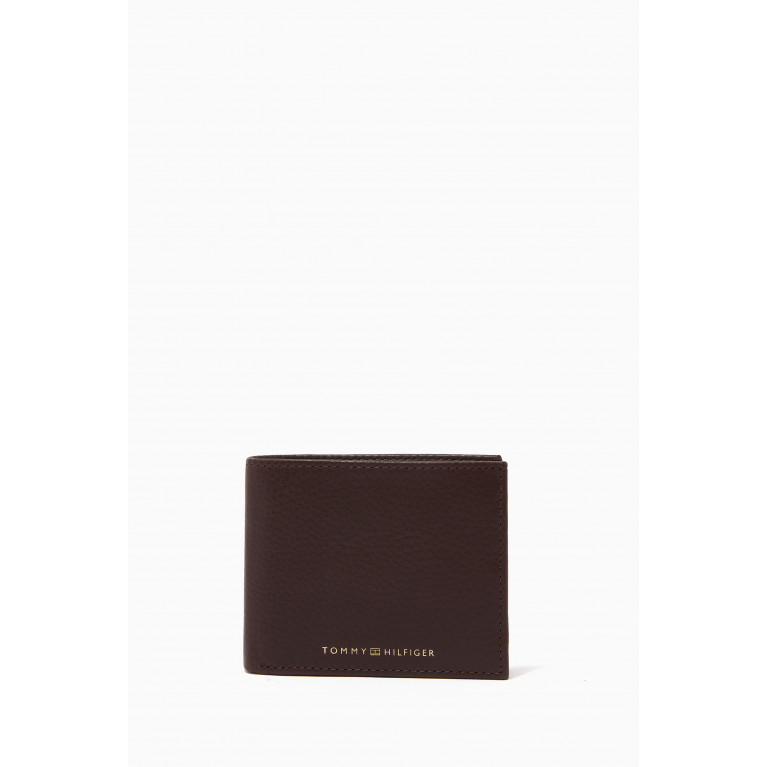 Tommy Hilfiger - TH Small Wallet in Leather Brown