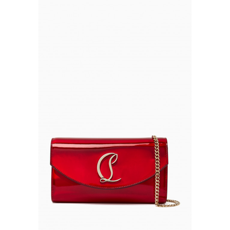 Christian Louboutin - Loubi54 Chain Wallet in Patent Leather