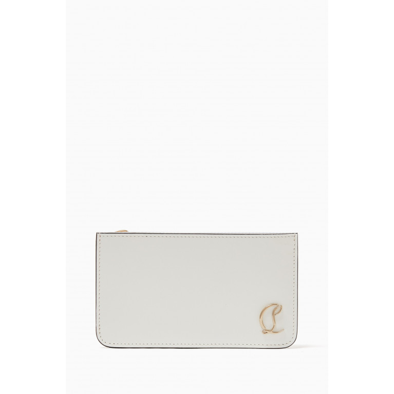 Christian Louboutin - Loubi54 Zip Card Holder in Patent Leather