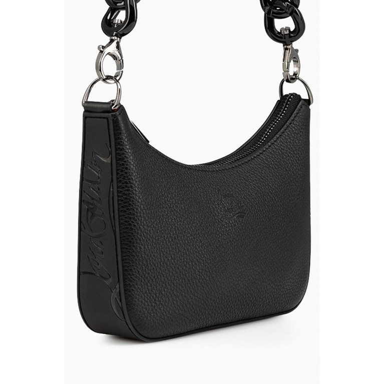Christian Louboutin - Loubila Chain Mini Shoulder Bag in Grained Leather