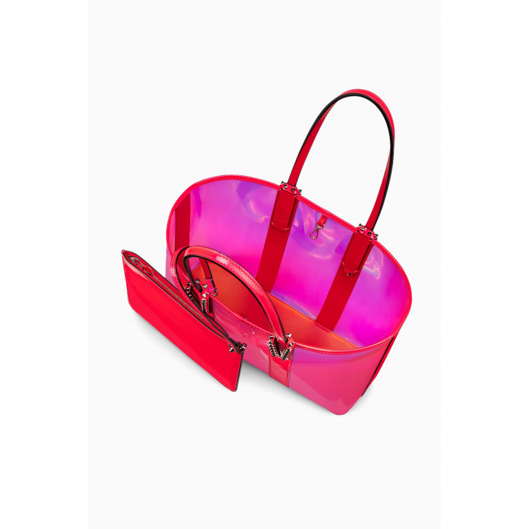 Christian Louboutin - Small Cabata Tote Bag in PVC & Leather