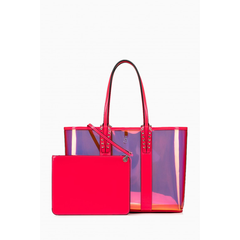 Christian Louboutin - Small Cabata Tote Bag in PVC & Leather