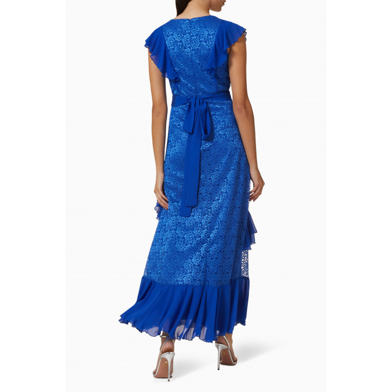NASS - Tiered Maxi Dress Blue