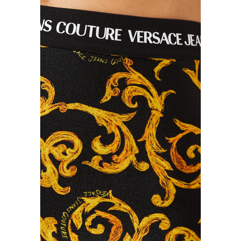 Versace Jeans Couture - Logo Couture Leggings in Nylon-blend