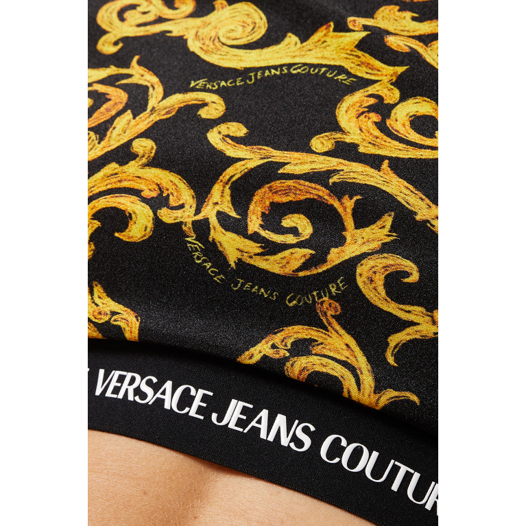 Versace Jeans Couture - Logo Couture Crop Top in Nylon-blend