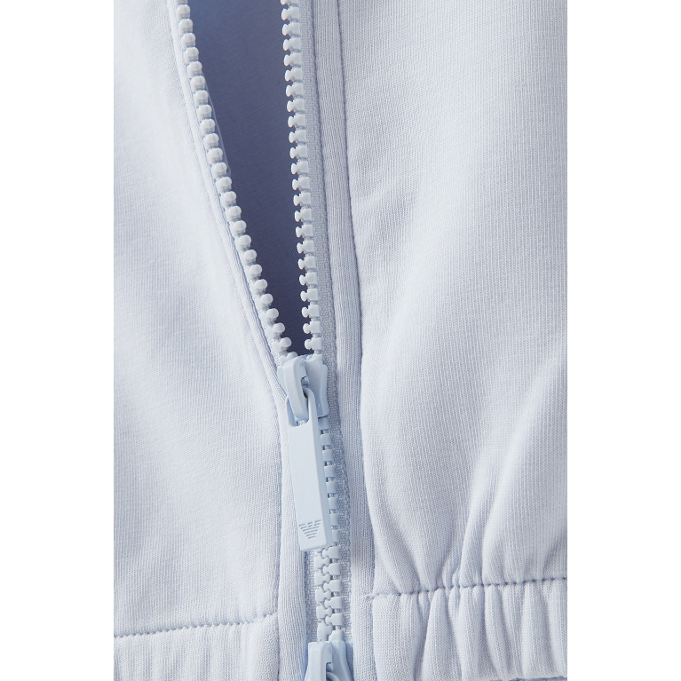 Emporio Armani - Zip-up Hoodie Jacket in Cotton
