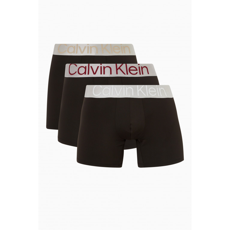Calvin Klein - Steel Micro Boxer Briefs, Set of 3