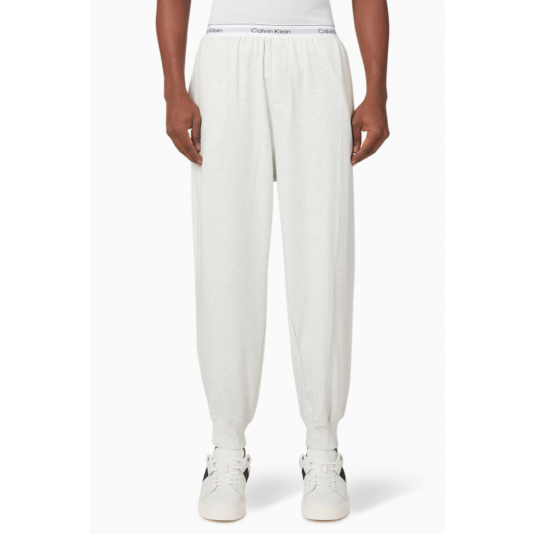 Calvin Klein - Modern Logo Sweatpants in Cotton