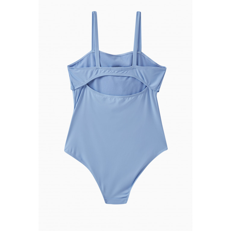 Habitual - Habitual - Beach Hut One-piece Swimsuit in Technical Fabric Blue