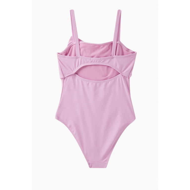 Habitual - Habitual - Beach Hut One-piece Swimsuit in Technical Fabric Pink