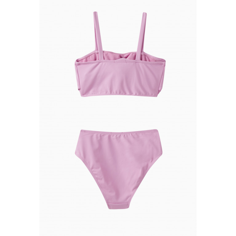 Habitual - Habitual - Beach Hut Bikini Set in Technical Fabric Pink