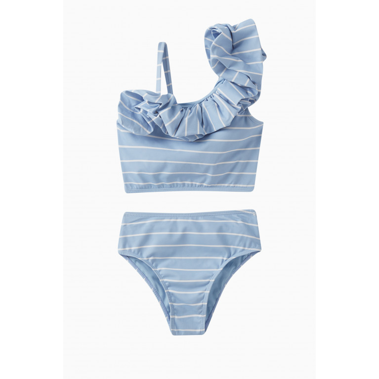 Habitual - Palm Springs Bikini Set in Technical Fabric Blue