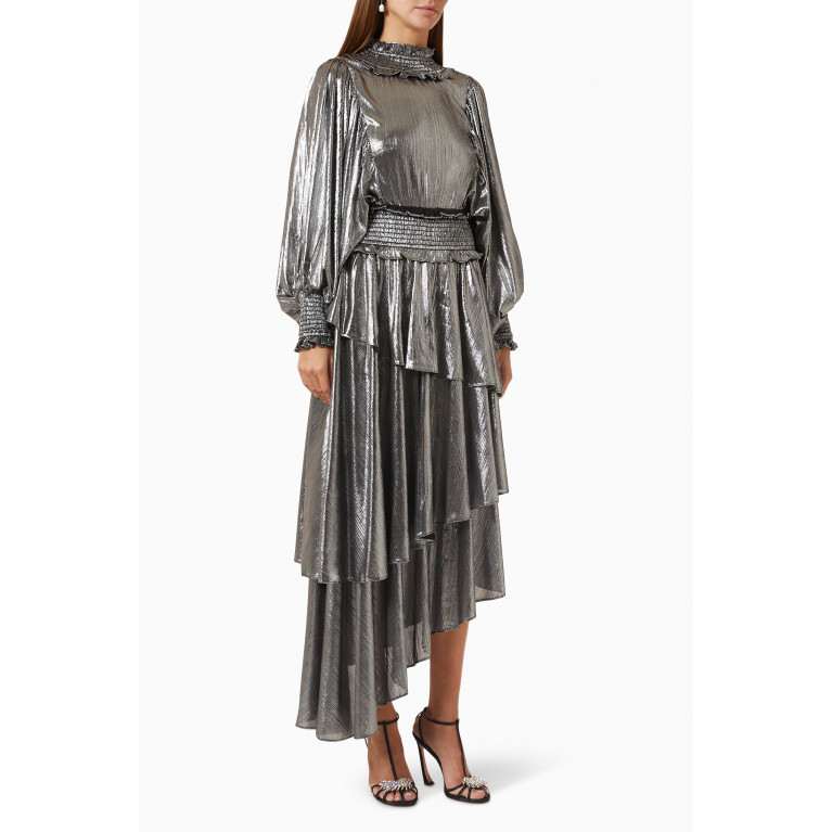 Elliatt - Isabelle Midi Dress Silver
