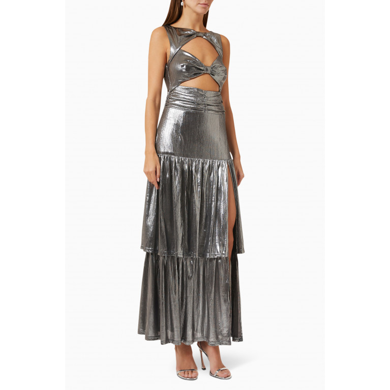 Elliatt - Josephine Maxi Dress Silver