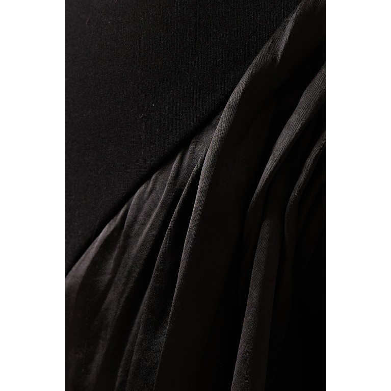 Elliatt - Edinburgh Asymmetric Mini Dress Black