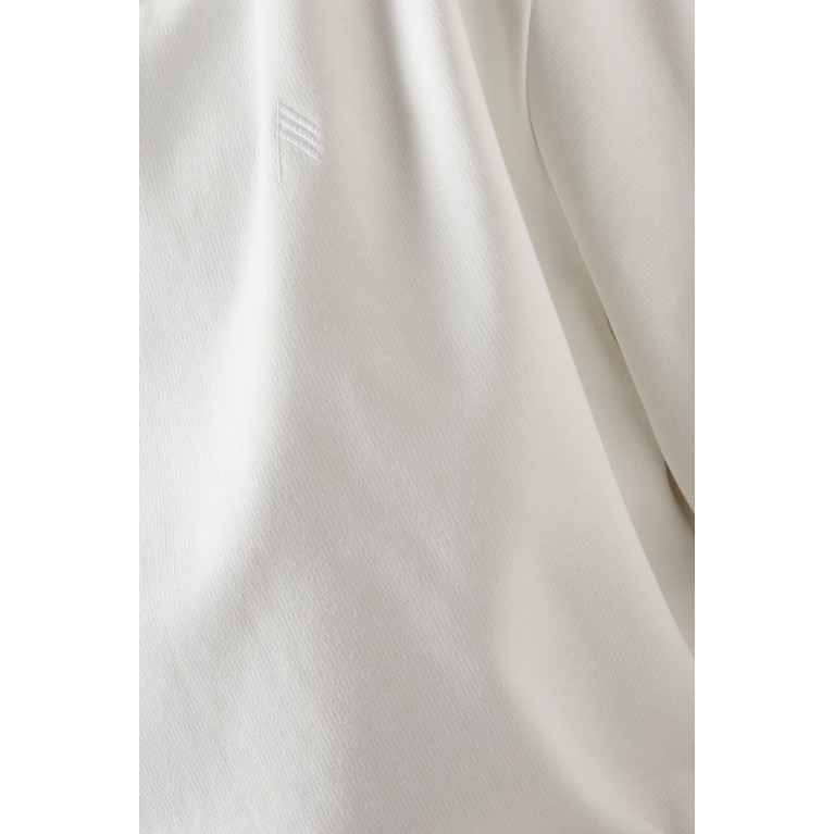 The Attico - Mabel T-shirt in Cotton White