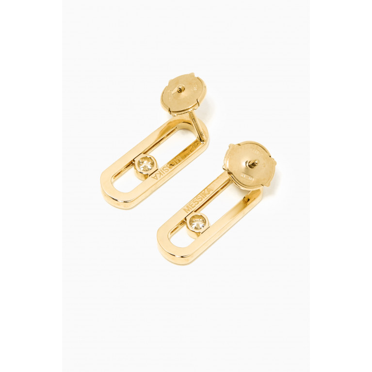 Messika - Move Uno Diamond Earrings in 18kt Gold