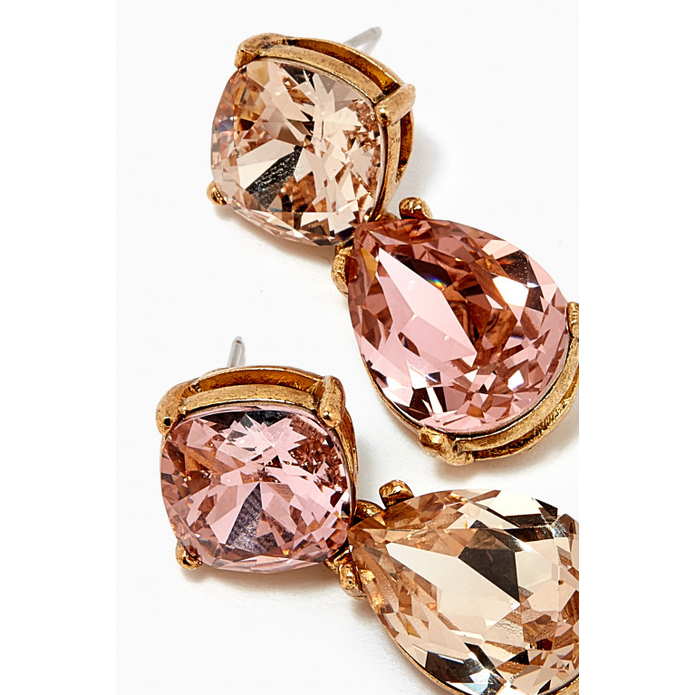 Oscar de la Renta - Small Gallery Earrings in Brass