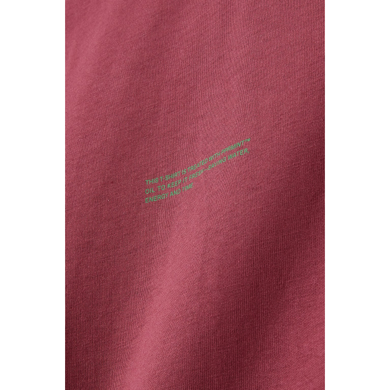 Pangaia - ONE WORLD CAPSULE 365 Organic Cotton T-Shirt - Portugal Red
