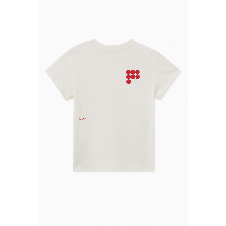 Pangaia - ONE WORLD CAPSULE 365 Organic Cotton T-Shirt - England Neutral