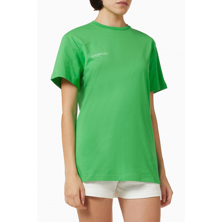 Pangaia - ONE WORLD CAPSULE 365 Organic Cotton T-shirt - Saudi Arabia Jade Green
