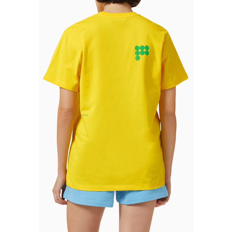 Pangaia - ONE WORLD CAPSULE 365 Organic Cotton T-shirt - Brazil Saffron Yellow