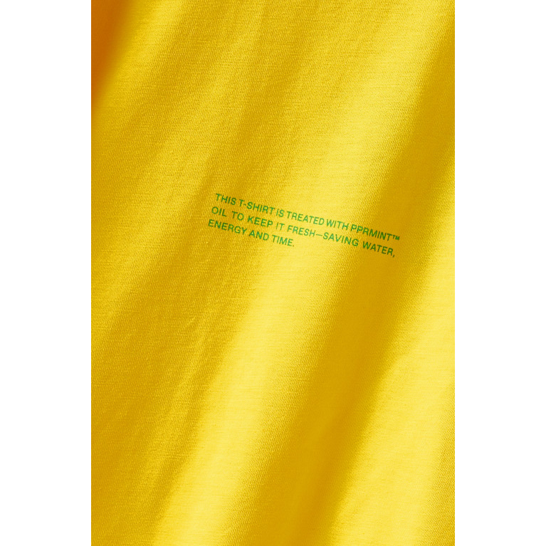 Pangaia - ONE WORLD CAPSULE 365 Organic Cotton T-shirt - Brazil Saffron Yellow