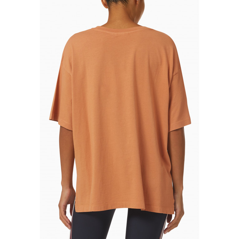 The Upside - Laura T-shirt in Organic Cotton-jersey Orange