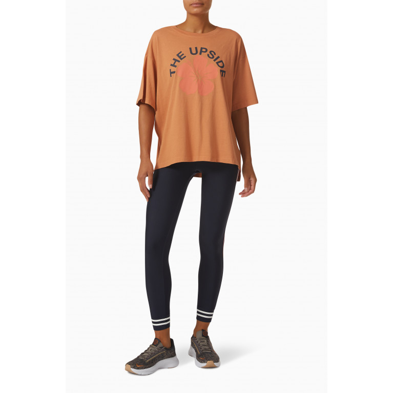 The Upside - Laura T-shirt in Organic Cotton-jersey Orange