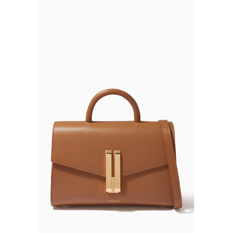 Demellier - The Midi Montreal Top Handle Bag in Smooth Leather