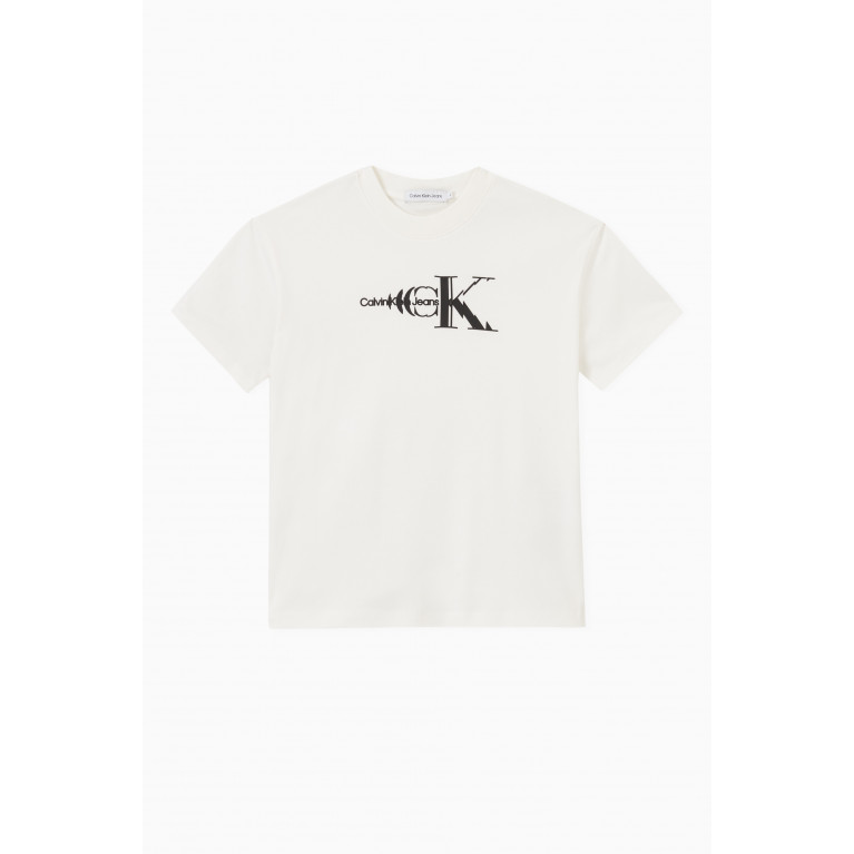 Calvin Klein - Logo T-shirt in Cotton
