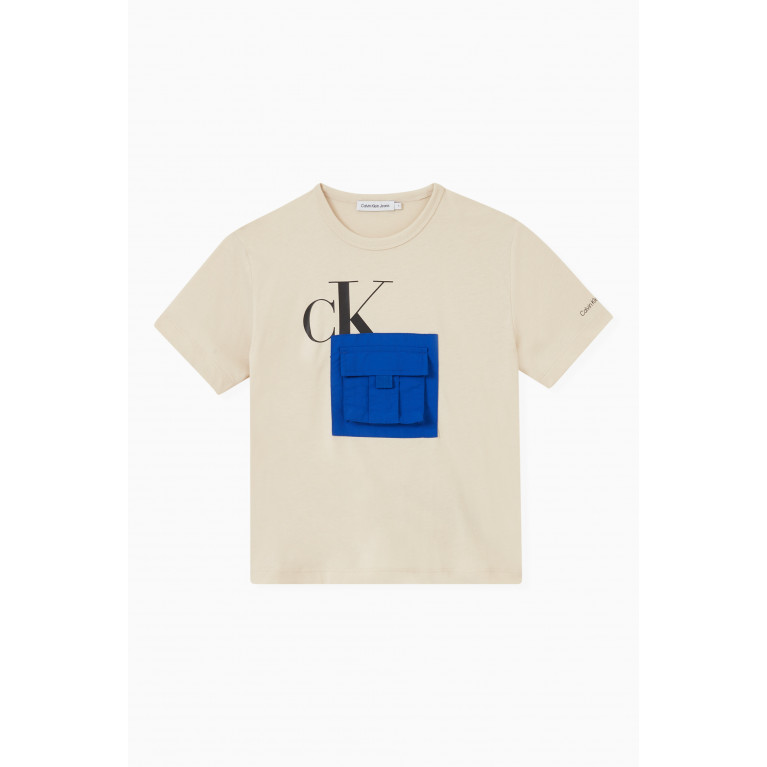 Calvin Klein - Logo Pocket T-shirt in Cotton