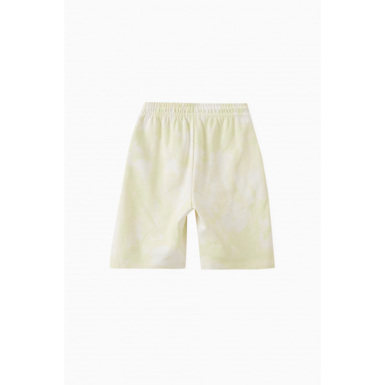 Calvin Klein - Calvin Klein - Bleached Logo Shorts in Cotton Blend Jersey