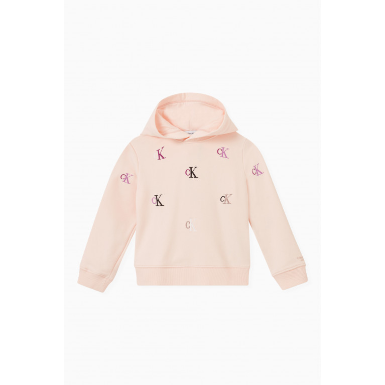 Calvin Klein - Logo Hoodie in Cotton
